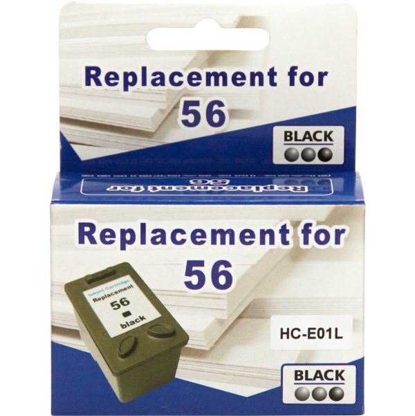 Картридж MicroJet для HP DJ 5550/PSC 2110/2210 аналог HP №56 Black (HC-E01L)