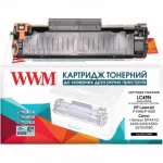 Картридж сумісний WWM для HP 78A (CE278A) / Canon 728 Black