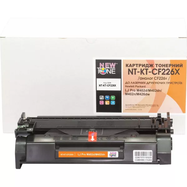 Картридж тон. NEWTONE для HP LJ Pro M402d/M402dn/M402n/M426dw аналог CF226X Black (9000 ст.) (LC44N)