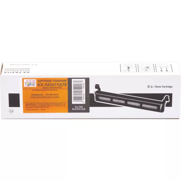 Картридж тон. NEWTONE для Panasonic KX-MB1900/2020/B-411 аналог KX-FAT411A7 Black ( 2000 ст.) (KX-FAT411A7E)