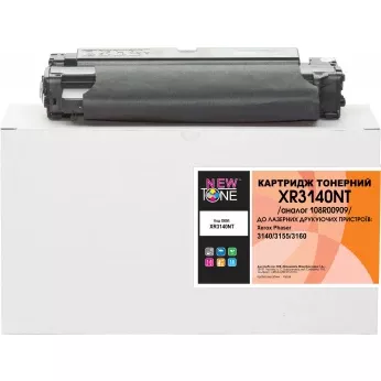 Картридж тон. NEWTONE для Xerox Phaser 3140/3155/3160 аналог 108R00909 Black ( 2500 ст.) (XR3140NT)