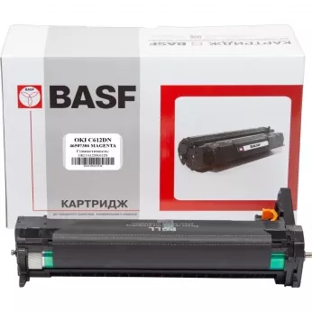 Копі картридж BASF для OKI C612DN/612N аналог 46507306 Magenta (BASF-DR-612DM)
