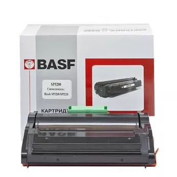 Картридж тон. BASF для Ricoh Aficio SP5200/5210 аналог 406685/821229 Black ( 25000 ст.) (BASF-KT-SP5200)