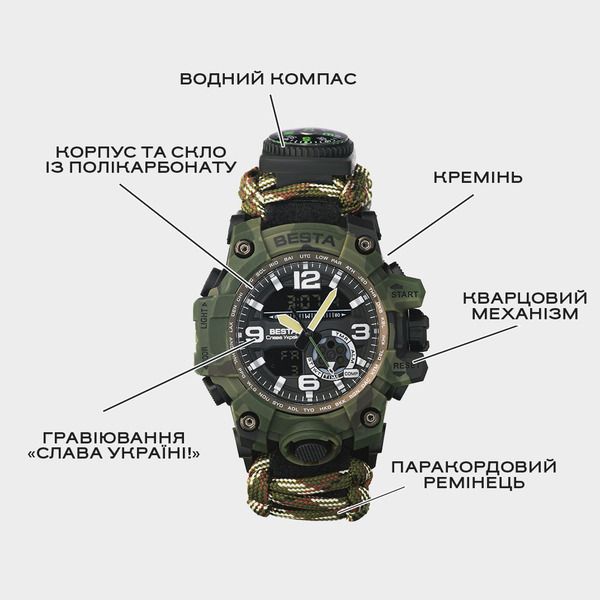 Besta Military с компасом