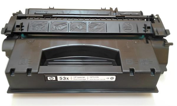 Картридж оригинальный с заправкой HP 53X (Q7553X) Black