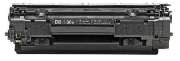 Картридж оригінальний з заправкою HP 36A (CB436A) Black