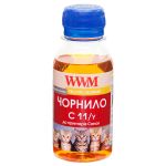 Чорнило WWM для Canon CL-511С/CL-513С/CLI-521Y 100г Yellow водорозчинне (C11/Y-2)