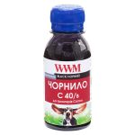 Чорнило WWM для Canon PG-40Bk/PG-50Bk/PGI-5Bk 100г Black водорозчинне (C40/B-2)