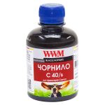 Чорнило WWM для Canon PG-40Bk/PG-50Bk/PGI-5Bk 200г Black водорозчинне (C40/B)