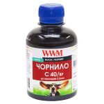 Чорнило WWM Canon PG-40Bk/PG-50Bk/PGI-5Bk 200г Black пігментне (C40/BP)