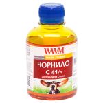 Чорнило WWM для Canon CL-41С/CL-51С/CLI-8Y 200г Yellow водорозчинне (C41/Y)