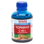 Чорнило WWM для Canon CL-441/CL-446/CLI-451C 200г Cyan водорозчинне (C45/C)
