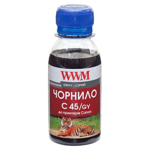 Чорнило WWM для Canon CLI-451GY 100г Gray водорозчинне (C45/GY-2)