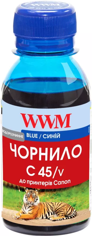 Чернило WWM для Canon CLI-481PB 100г Blue водорастворимое (C45/V-2)