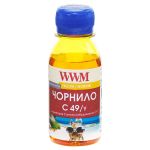 Чернило WWM GI-490Y для Canon Pixma G1400/2400/3400 100г Yellow водорастворимый (C49/Y-2)