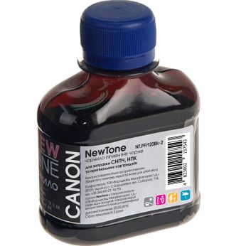 Чорнило NewTone для Canon imagePROGRAF TM-200/305 100г Black пігментне (NT.PFI120Bk-2)