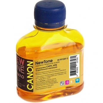 Чорнило NewTone для Canon imagePROGRAF TM-200/305 100г Yellow пігментне (NT.PFI120Y-2)