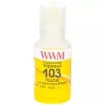 Чернила WWM 103 для Epson L3100/3110/3150 140г Yellow (E103Y)
