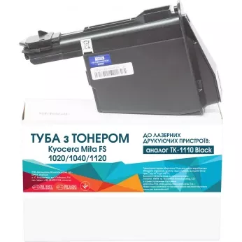 Туба з Тонером Kyocera Mita FS 1020/1040/1120 аналог TK-1110 Black WWM