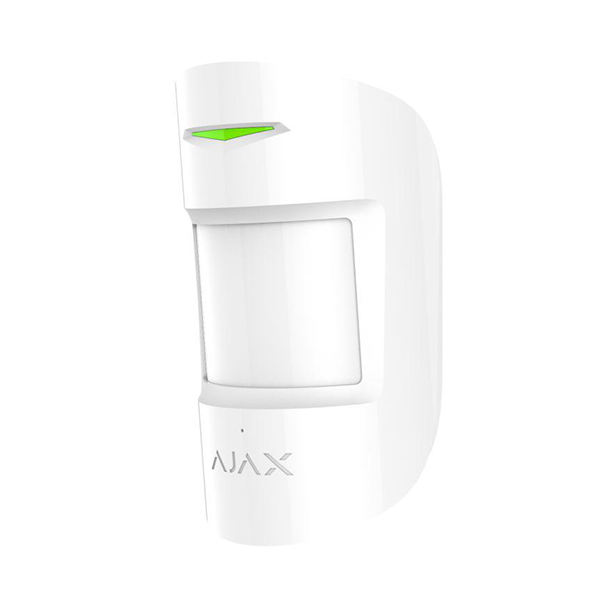 Ajax CombiProtect белый датчик движения и разбиения.