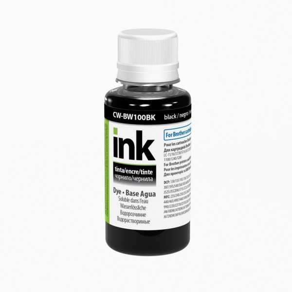 Чернила ColorWay для Brother Universal BK Dye-based 100 ml (CW-BW100BK01)