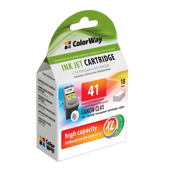 Картридж струменевий ColorWay сумісний з Canon CL-41 (CW-CCL41-I)