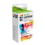 Картридж струменевий ColorWay сумісний з Canon CLI-471M (CW-CLI-471M)