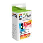 Картридж струменевий ColorWay сумісний з Canon CLI-471Y (CW-CLI-471Y)