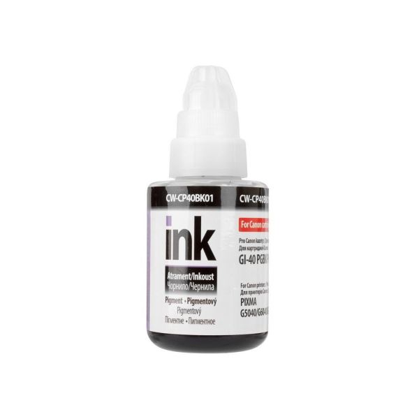Чорнило ColorWay для Canon CP40 BK Pigment 135 ml (CW-CP40BK01)
