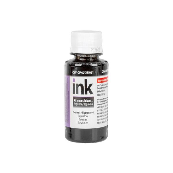 Чорнило ColorWay Canon CP470 BK Pigment 100 ml (CW-CP470BK01)
