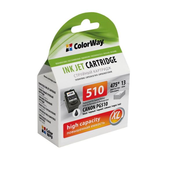 Картридж струменевий ColorWay сумісний з Canon PG-510 (CW-CPG510)