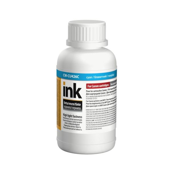 Чорнило ColorWay Canon CU426 C UV Dye-based 200 ml (CW-CU426C02)
