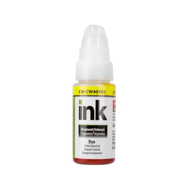 Чорнило ColorWay Canon CW40 Y Dye-based 70 ml (CW-CW40Y01)