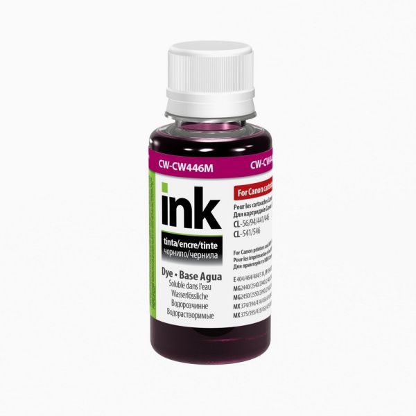 Чорнило ColorWay Canon CW446 M Dye-based 100 ml (CW-CW446M01)