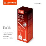 Настільна LED лампа ColorWay Flexible 360 з вбудованим акумулятором White white (CW-DL07FB-W)