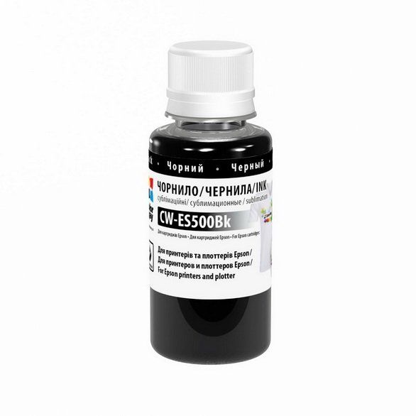 Чорнило ColorWay для Epson ES500 BK Sublimation 100 ml (CW-ES500BK01)