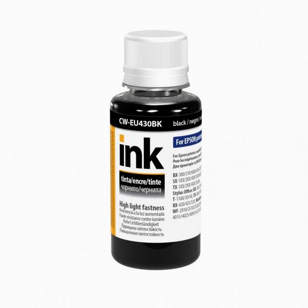 Чорнило ColorWay для Epson EU430 BK UV Dye-based 100 ml (CW-EU430BK01)