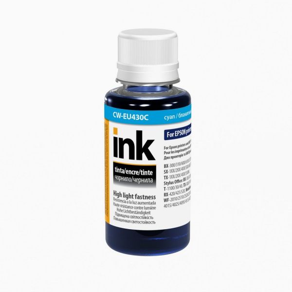 Чорнило ColorWay для Epson EU430 C UV Dye-based 100 ml (CW-EU430C01)
