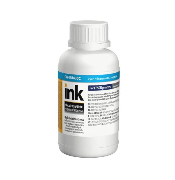Чорнило ColorWay для Epson EU430 C UV Dye-based 200 ml (CW-EU430C02)