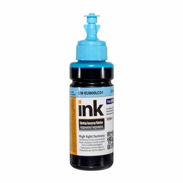 Чернила ColorWay для Epson EU800 LC UV Dye-based 100 ml (CW-EU800LC01)