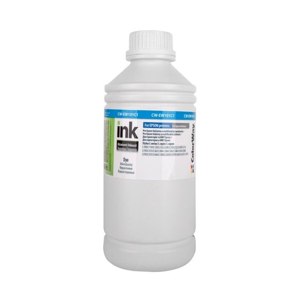 Чорнило ColorWay до Epson EW101 C Dye-based 1000 ml (CW-EW101C1)