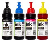 Комплект чорнил ColorWay до Epson EW101 BK/C/M/Y Dye-based 4 x 100 ml (CW-EW101SET01)