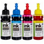 Комплект чорнил ColorWay до Epson EW400 BK/C/M/Y Dye-based 4 x 100 ml (CW-EW400SET01)