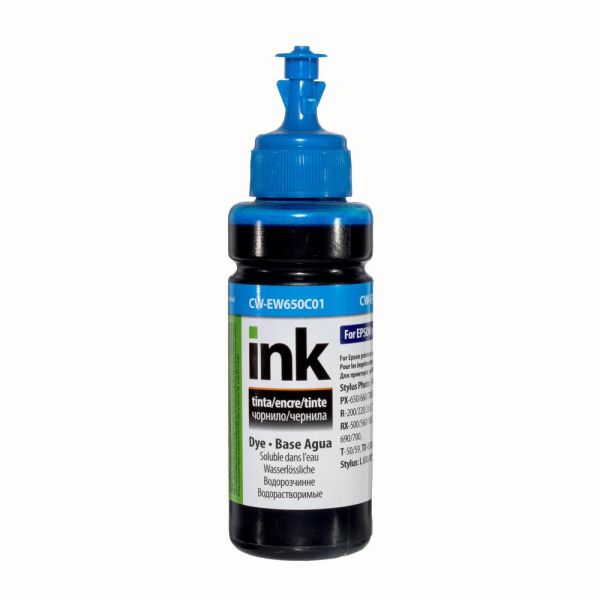 Чорнило ColorWay для Epson EW650 C Dye-based 100 ml (CW-EW650C01)