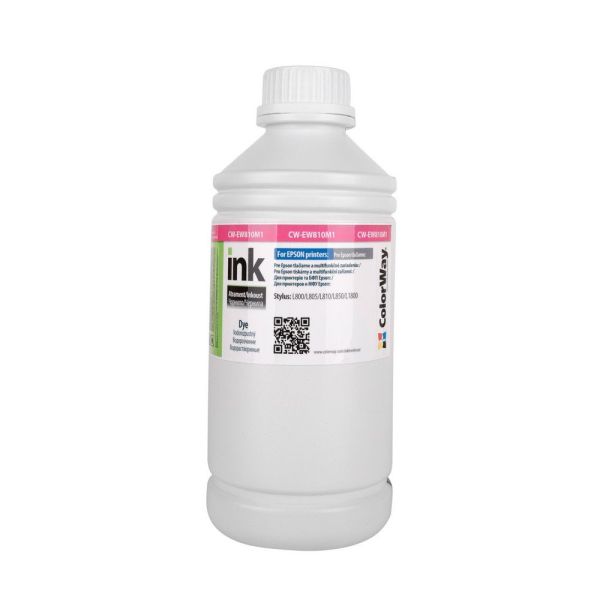 Чорнило ColorWay для Epson EW810 M Dye-based 1000 ml (CW-EW810M1)