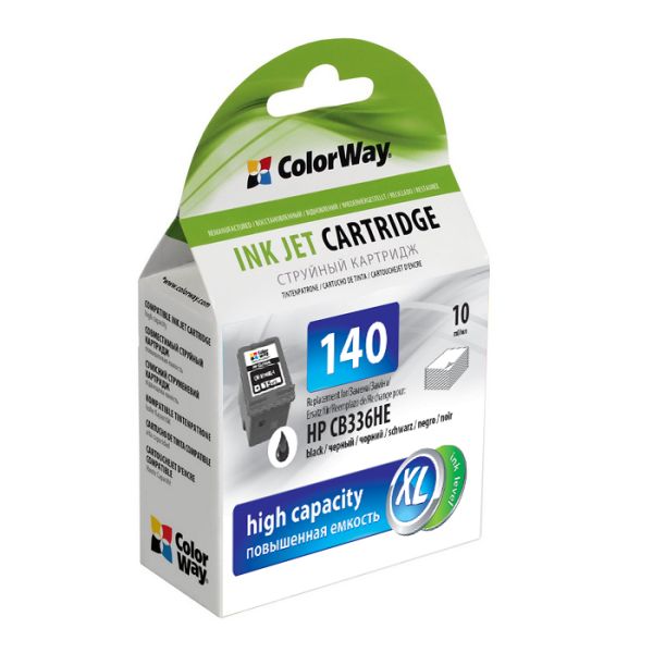 Картридж струйный ColorWay совместим с HP CB336HE (CW-H140XL-I)