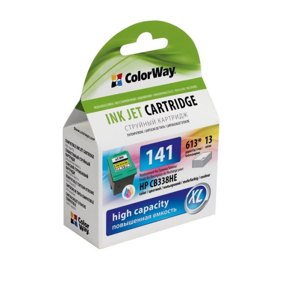 Картридж струменевий ColorWay сумісний з HP CB337HE (CW-H141XL)