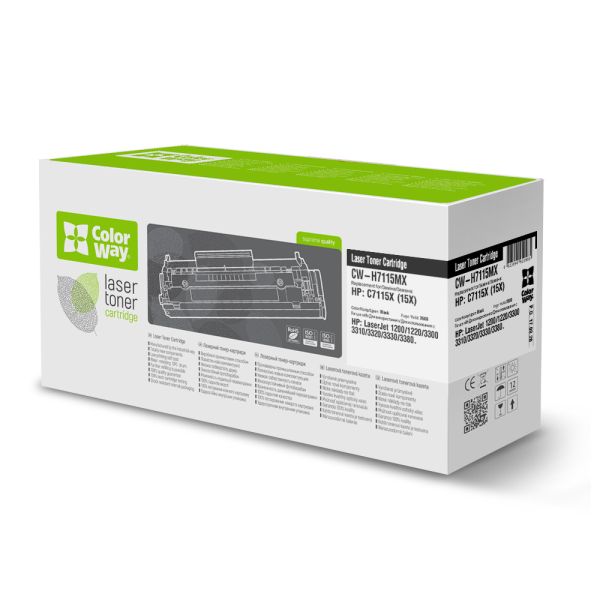 Картридж лазерний ColorWay для HP C7115X (CW-H7115MX)
