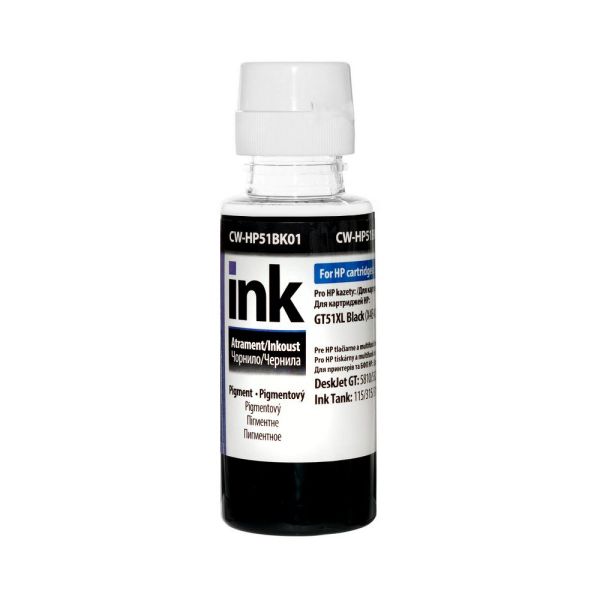 Чорнило ColorWay HP HP51 BK Pigment 100 ml (CW-HP51BK01)