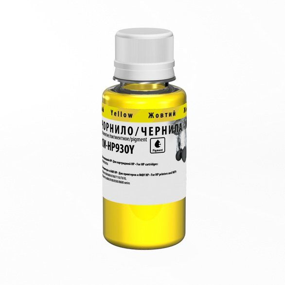 Чорнило ColorWay HP HP930 Y Pigment 100 ml (CW-HP930Y01)